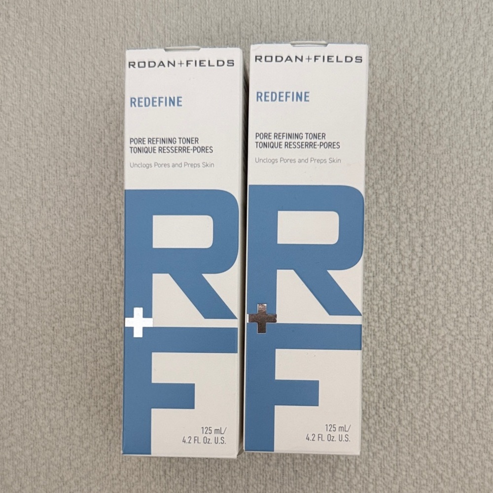 Rodan + Fields Redefine Toner in White and Blue
